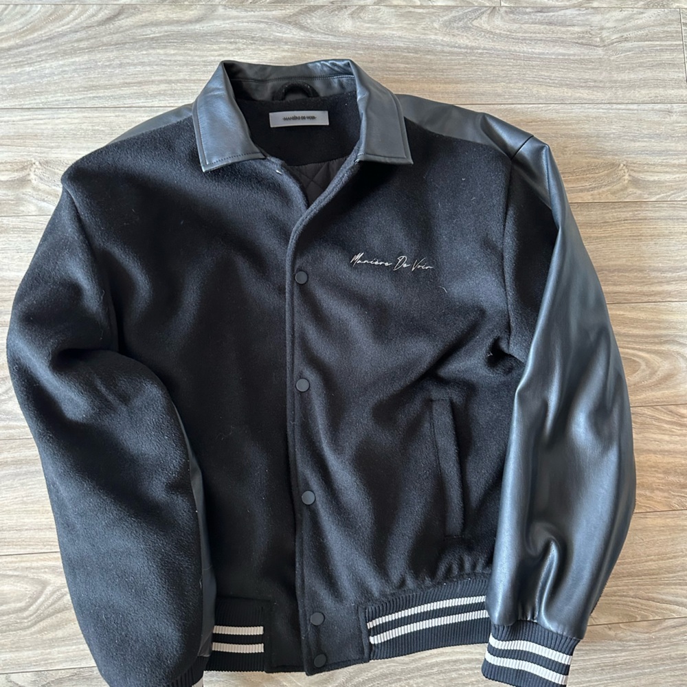 Maniere De Voir Varsity Jacket sz M
